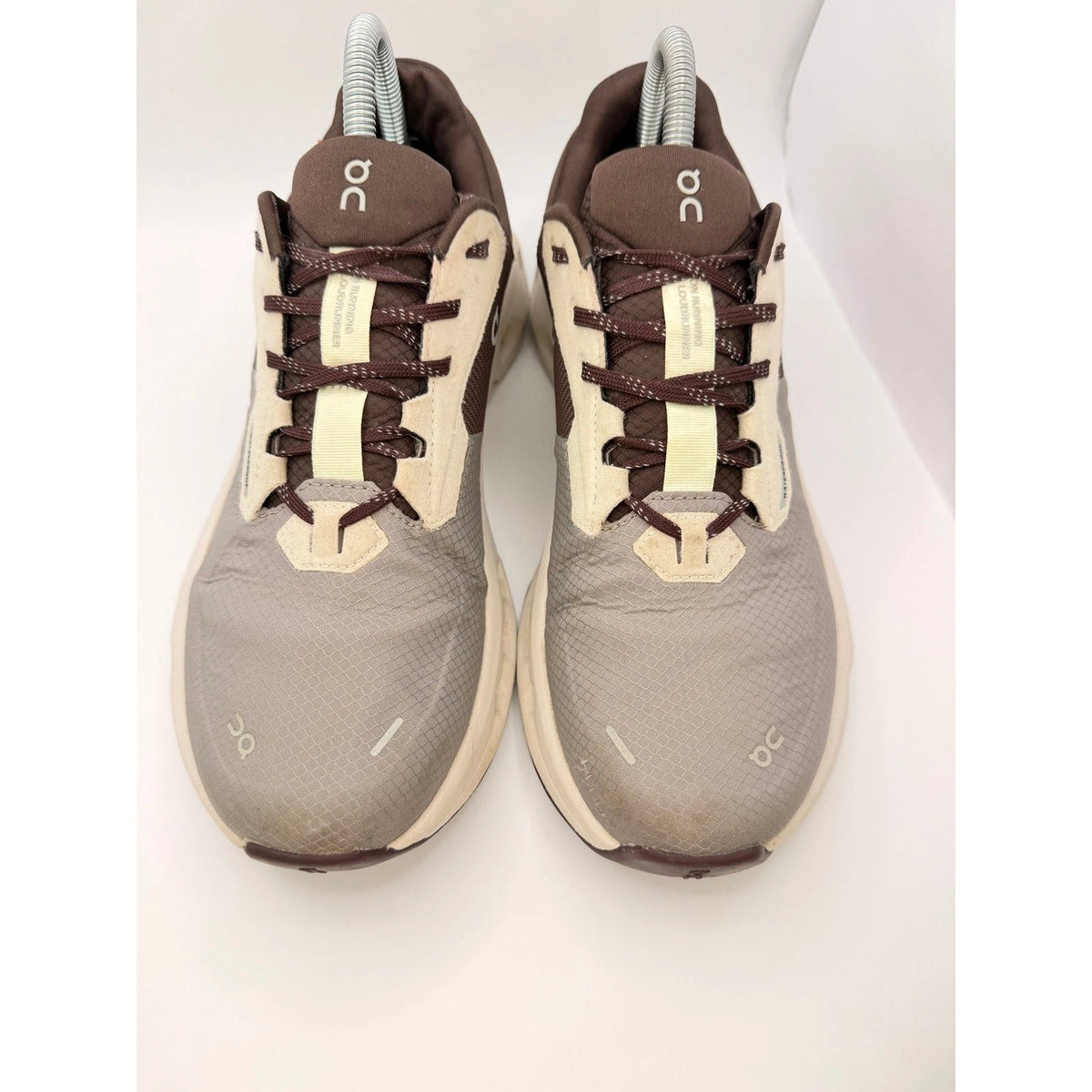 On Cloudrunner 2 Waterproof Womens UK 6.5 Running Shoes CloudTec WP Grey Brown — photo 3
