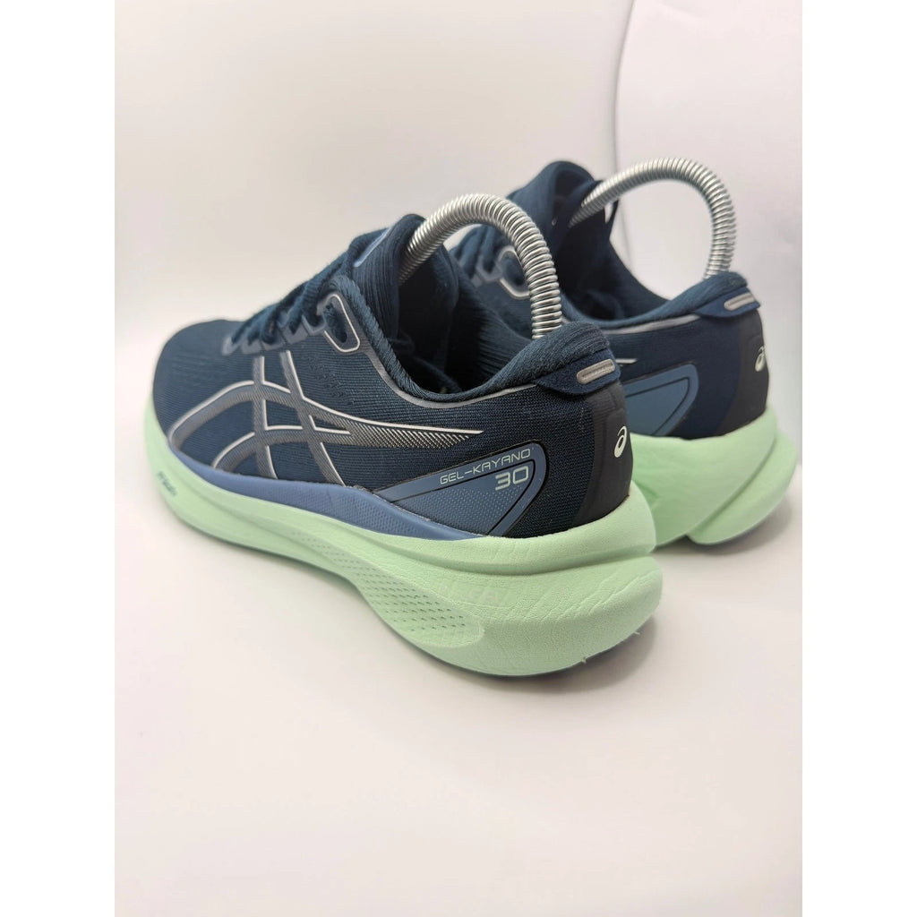 ASICS Gel Kayano 30 Stability Running Shoes UK 7 Navy Green — photo 11