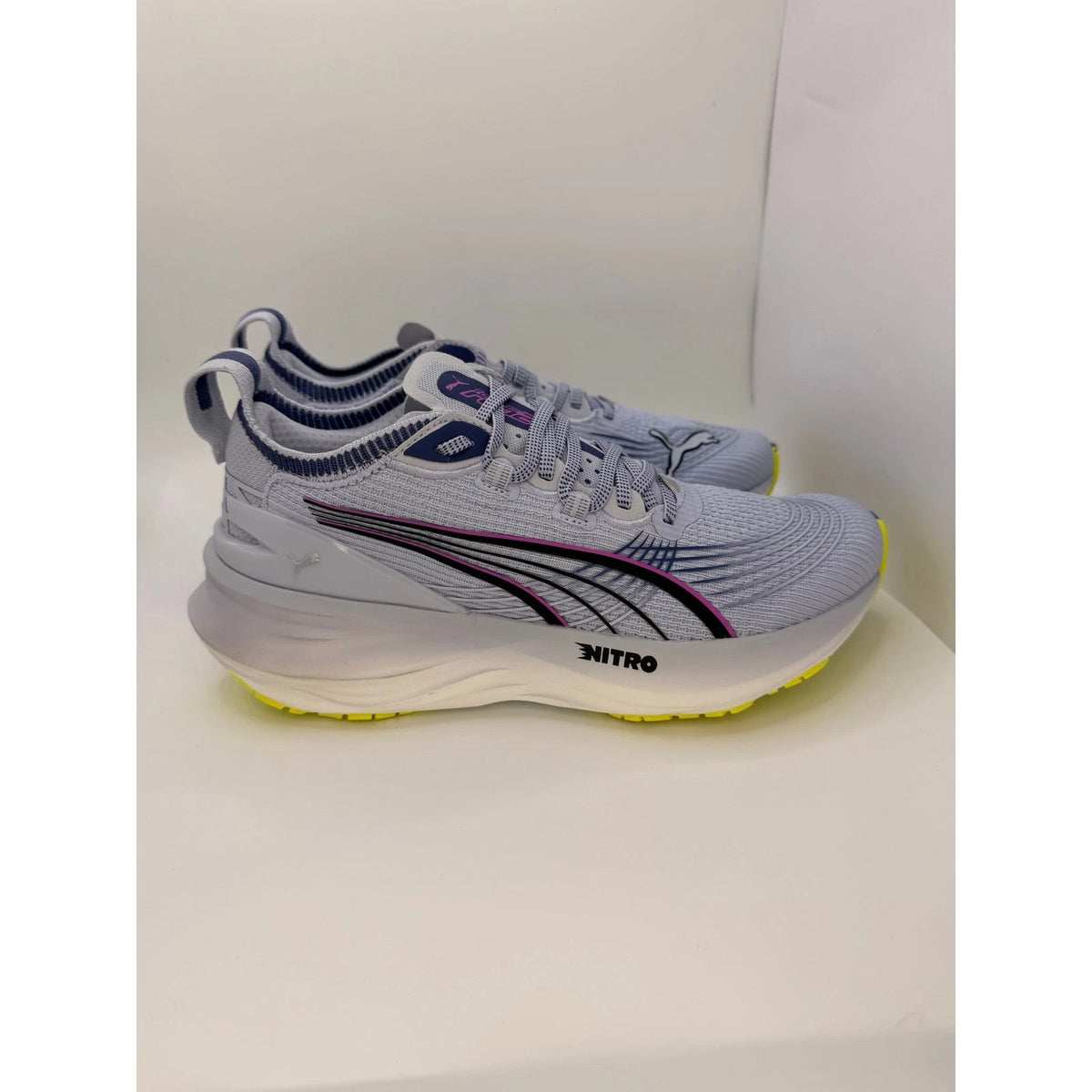 Puma ForeverRun Nitro 2 Womens UK 4.5 Running Shoes Grey Yellow New In Box — photo 5