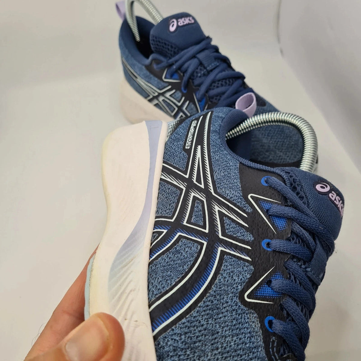 Asics Gel Cumulus Women’s Running Shoes Navy White UK 4.5 EU 38 US 5.5 — photo 13