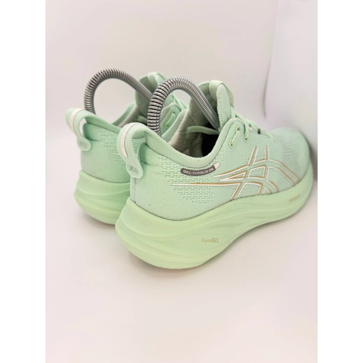 Asics Gel Nimbus 26 Womens UK 3.5 Mint Cushioned Running Shoes Comfort — photo 6