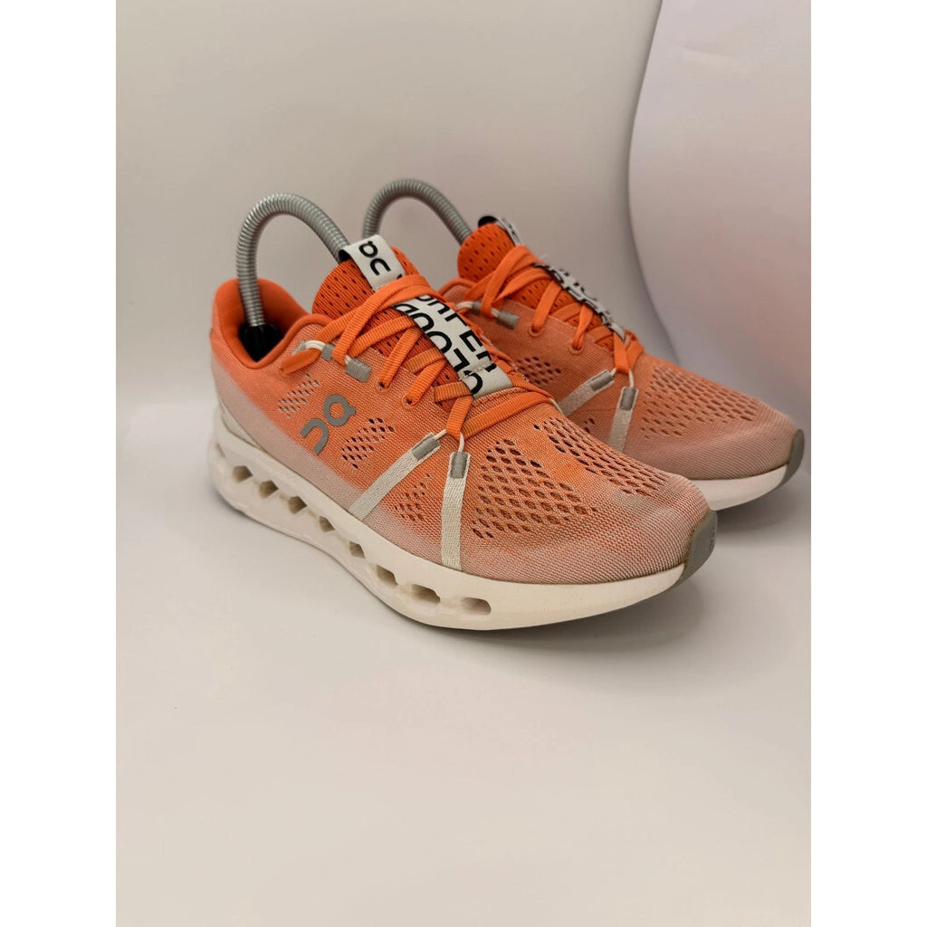 On Cloudsurfer Womens UK 4.5 Neutral Running Shoes Gym Trainers Orange — photo 1