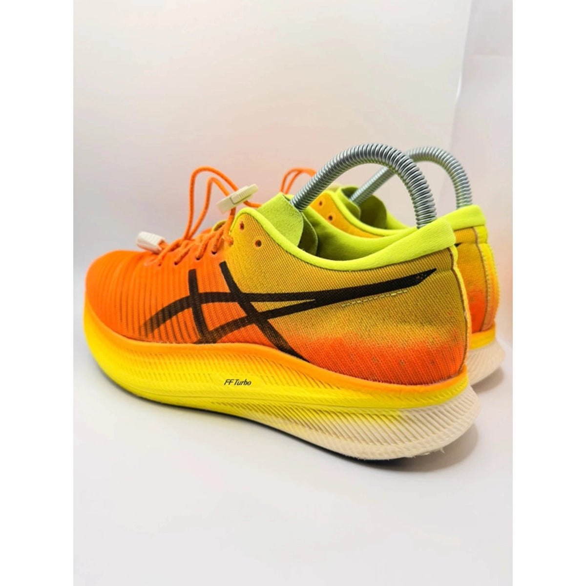 ASICS Metaspeed Sky Carbon Racing Shoes Orange Yellow Size UK 7 — photo 8