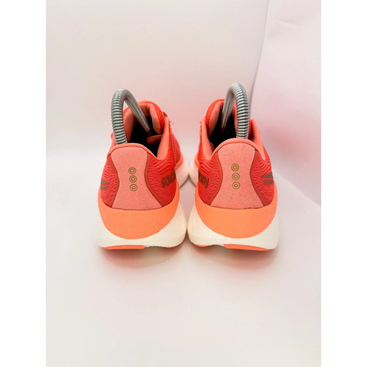 Saucony Ride 18 Womens UK 5 Coral Neutral Running Shoes Trainers — photo 8