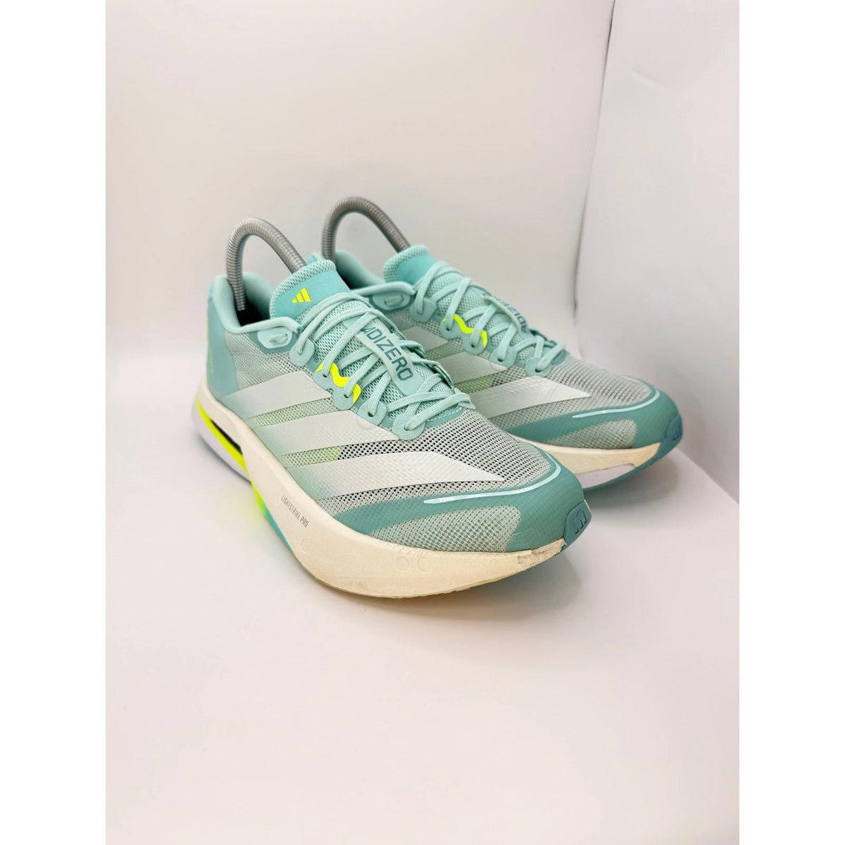 Adidas Adizero Boston 13 Women’s UK 6 Running Shoes Green Neutral Daily Trainer — photo 4