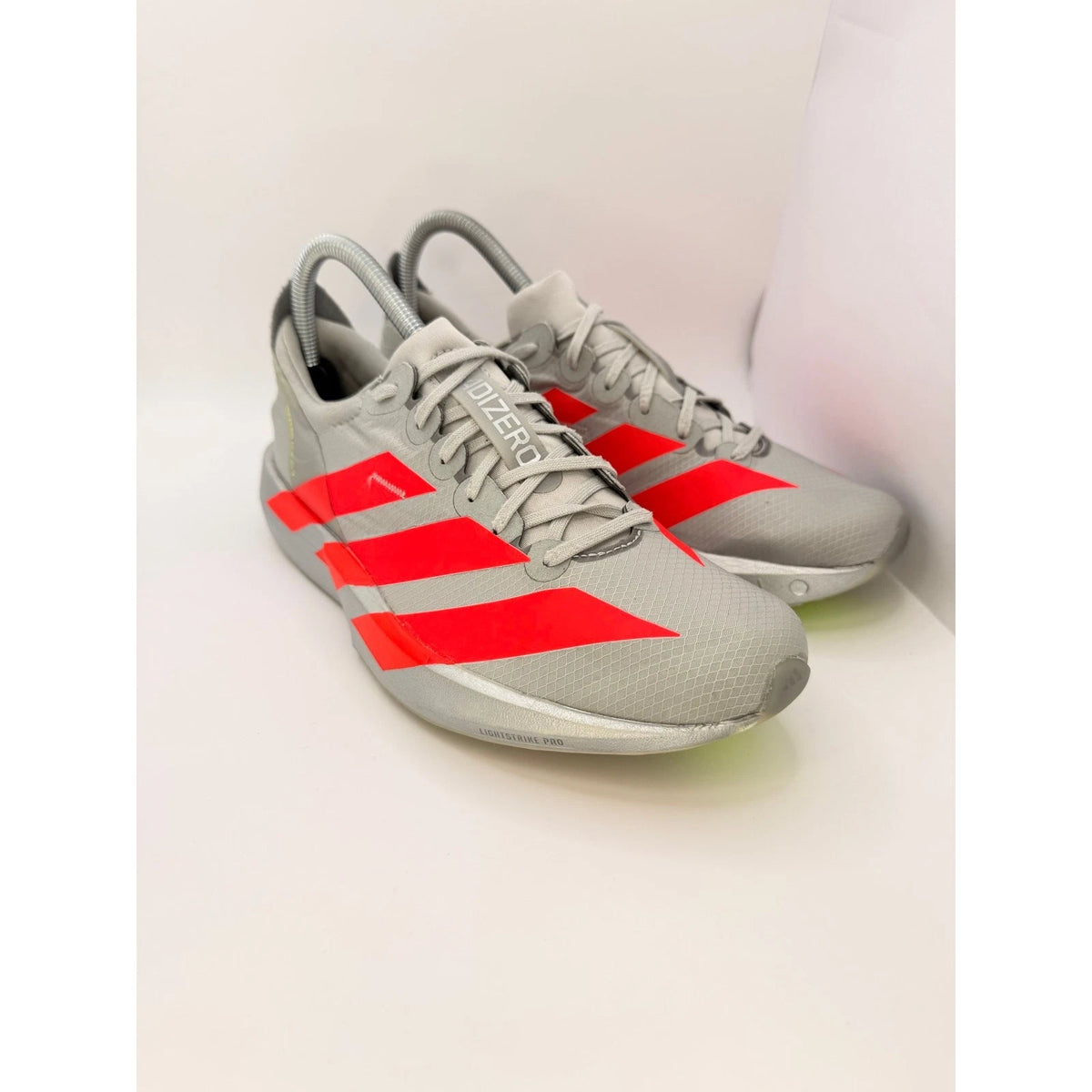 Adidas Adizero Adios 9 Running Shoes UK 6.5 Lightweight Race Day Trainers Silver — photo 4