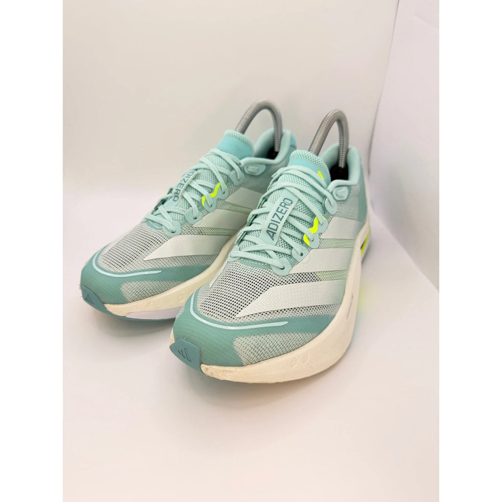 Adidas Adizero Boston 13 Women’s UK 6 Running Shoes Green Neutral Daily Trainer — photo 1