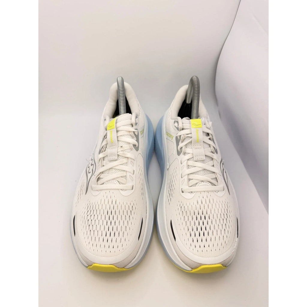 Saucony Guide 18 Womens Stability Running Shoes UK 6.5 White Blue Yellow — photo 3
