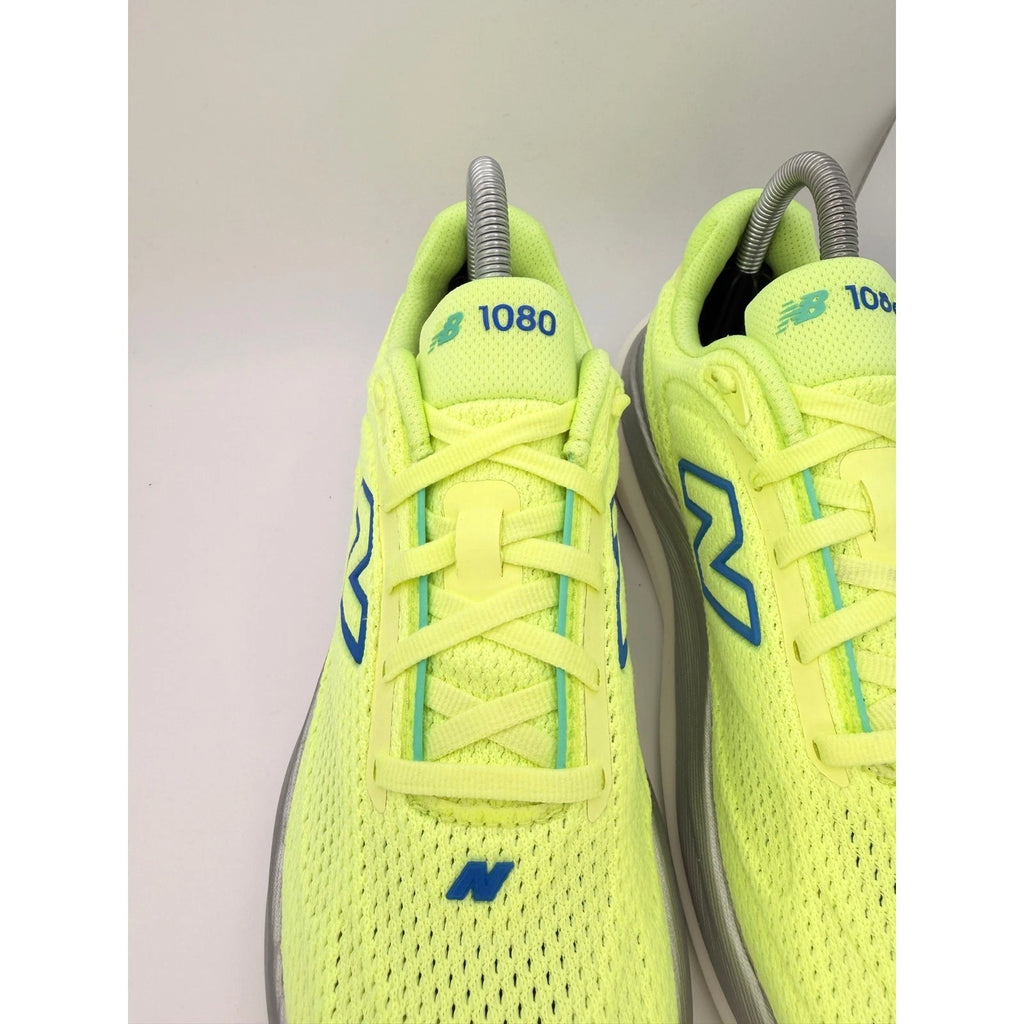 New Balance 1080v15 Womens UK 6 Neon Yellow Infinion Running Shoes — photo 4