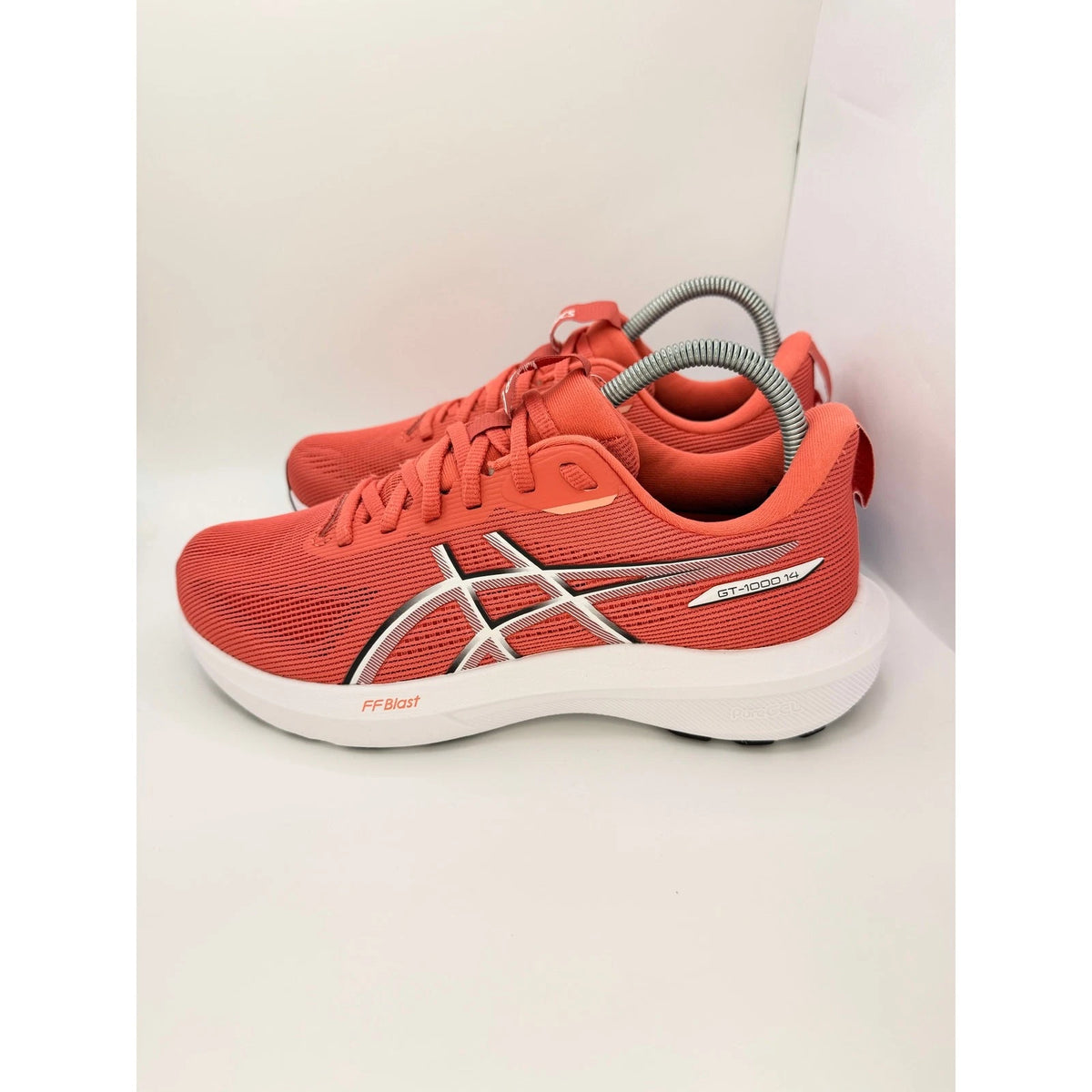 Asics GT 1000 14 Womens UK 6.5 Red/Orange/White Stability Running Shoes — photo 9