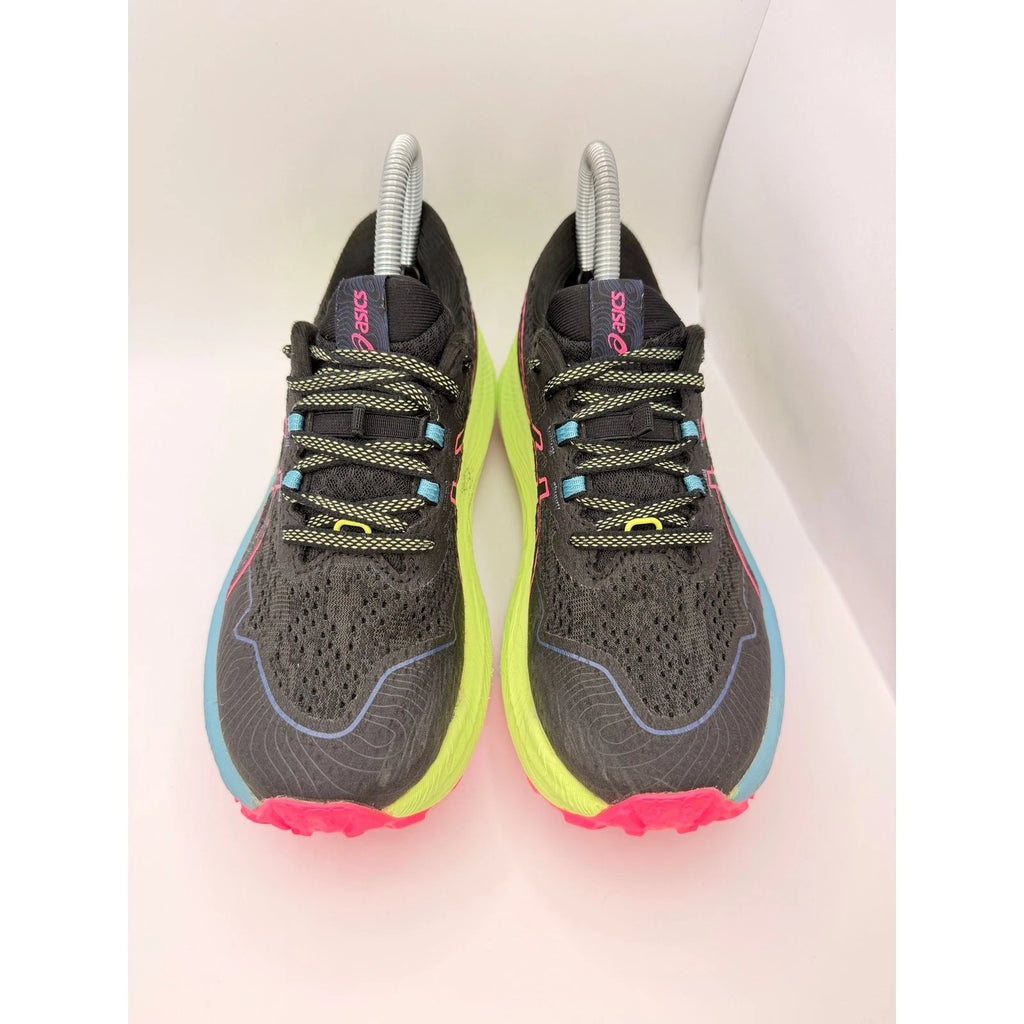 ASICS Trabuco Max 2 Womens UK 5 Black Pink Trail Running Shoes — photo 3