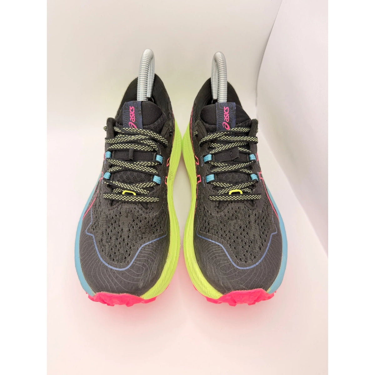 ASICS Trabuco Max 2 Womens UK 5 Black Pink Trail Running Shoes — photo 3