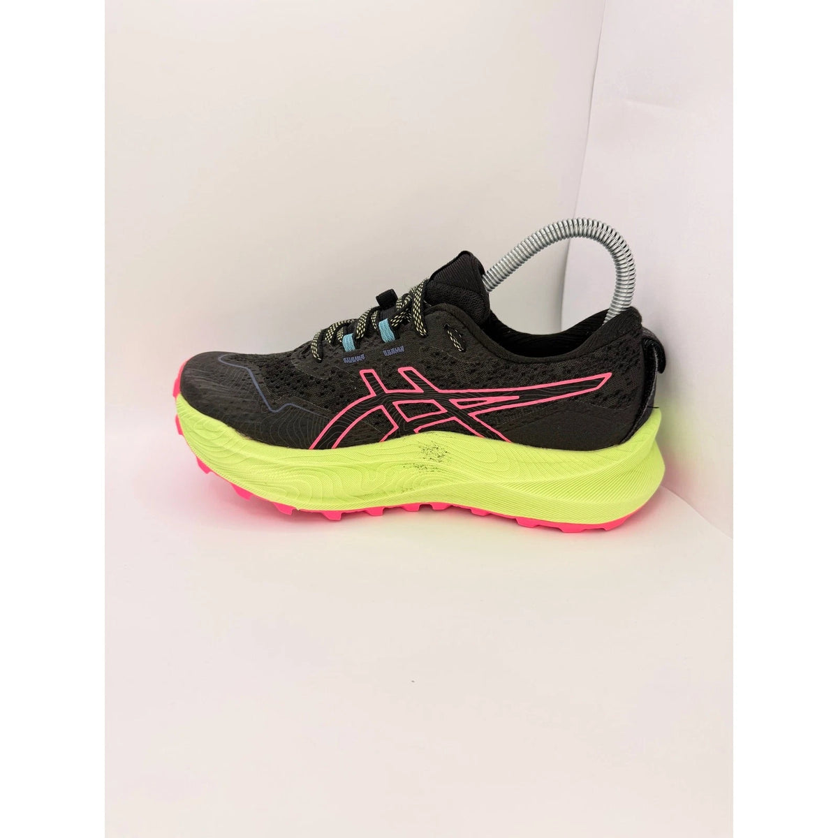 ASICS Trabuco Max 2 Womens UK 5 Black Pink Trail Running Shoes — photo 10