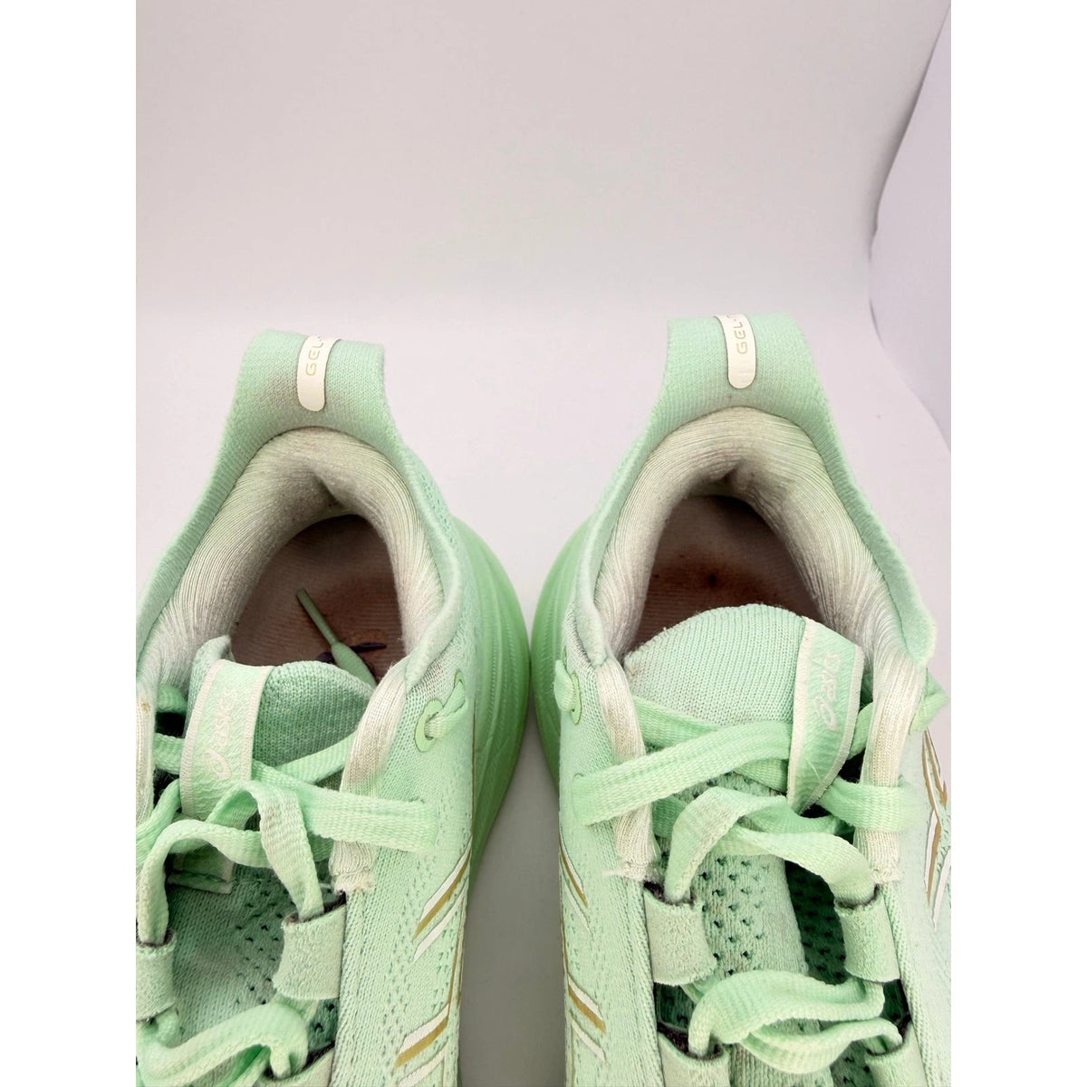 Asics Gel Nimbus 26 Womens UK 3.5 Mint Cushioned Running Shoes Comfort — photo 12