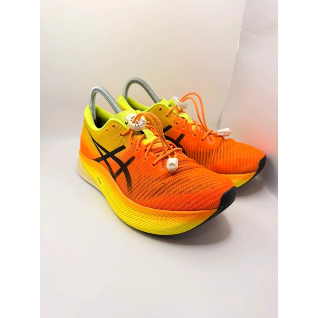 ASICS Metaspeed Sky Carbon Racing Shoes Orange Yellow Size UK 7 — photo 4