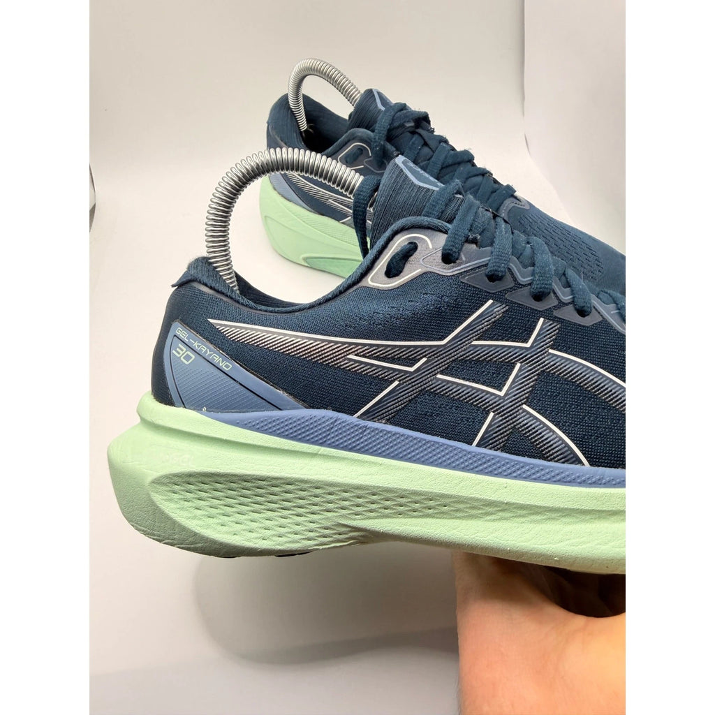 ASICS Gel Kayano 30 Stability Running Shoes UK 7 Navy Green — photo 16