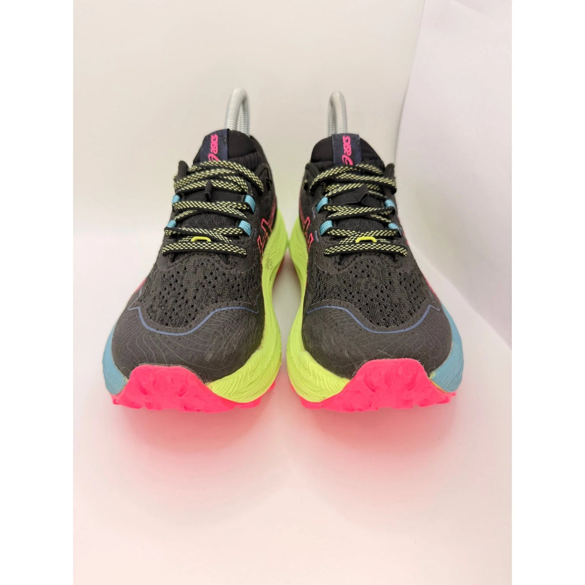 ASICS Trabuco Max 2 Womens UK 5 Black Pink Trail Running Shoes — photo 2