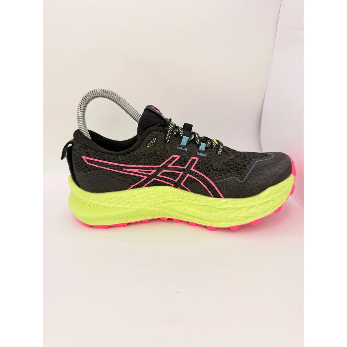 ASICS Trabuco Max 2 Womens UK 5 Black Pink Trail Running Shoes — photo 11