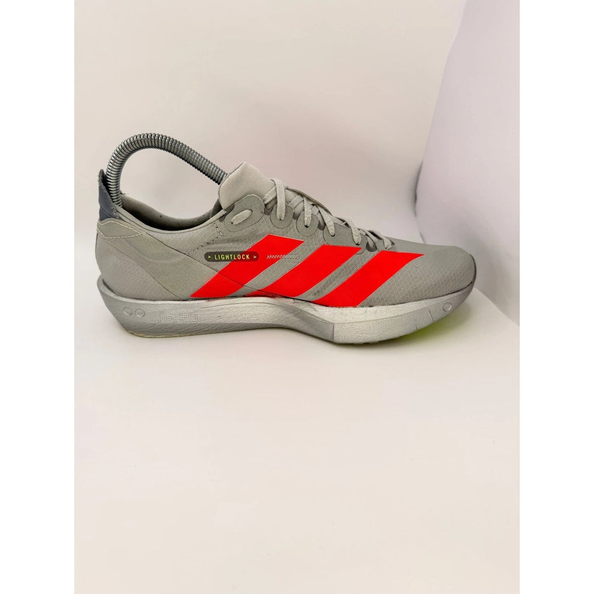 Adidas Adizero Adios 9 Running Shoes UK 6.5 Lightweight Race Day Trainers Silver — photo 11