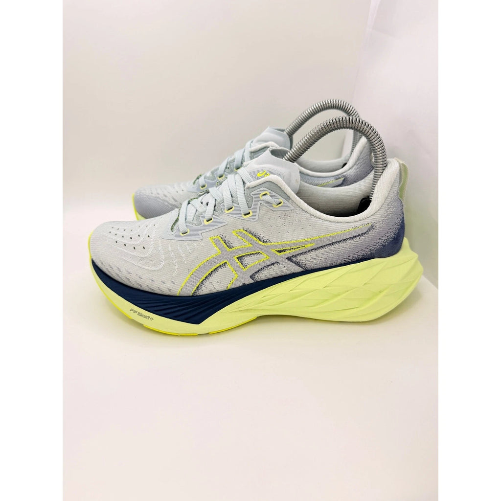 ASICS Novablast 4 Womens UK 5 Neutral Running Shoes FF BLAST+ ECO Grey Yellow — photo 12