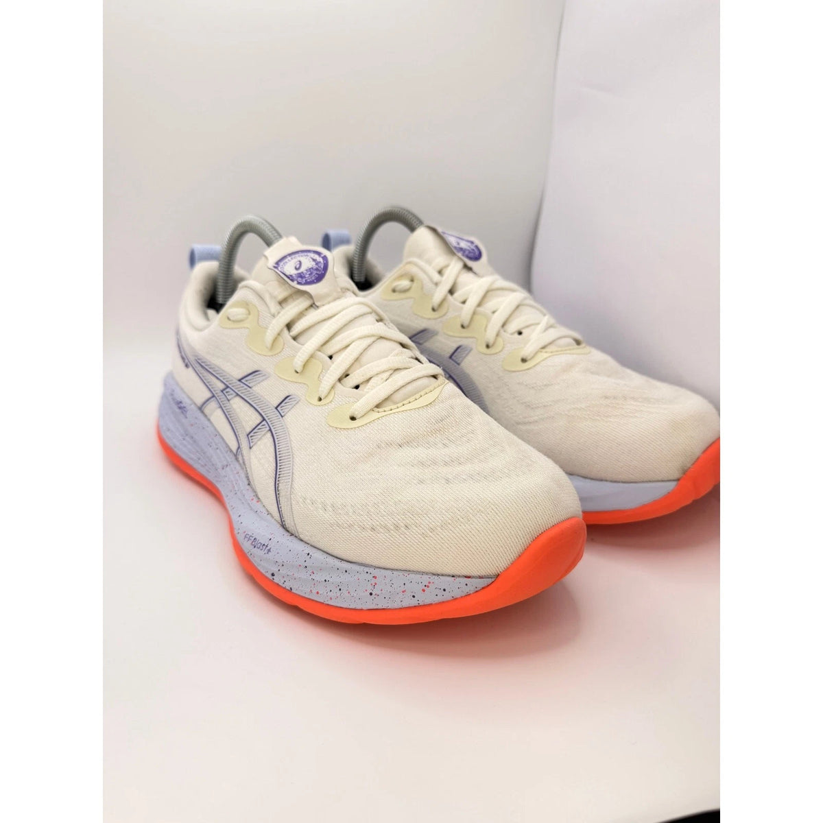 ASICS Gel-Cumulus 27 Tokyo Womens UK 7.5 Running Shoes Cream Purple — photo 5