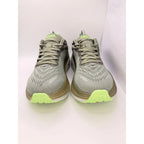 Hoka Bondi 8 Mens UK 8 Grey Lime Max Cushion Running Shoes — photo 2