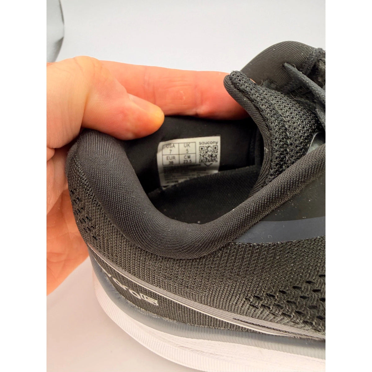 Saucony Kinvara 14 Womens Running Shoes UK 5 Black Lightweight Neutral Trainer — photo 7