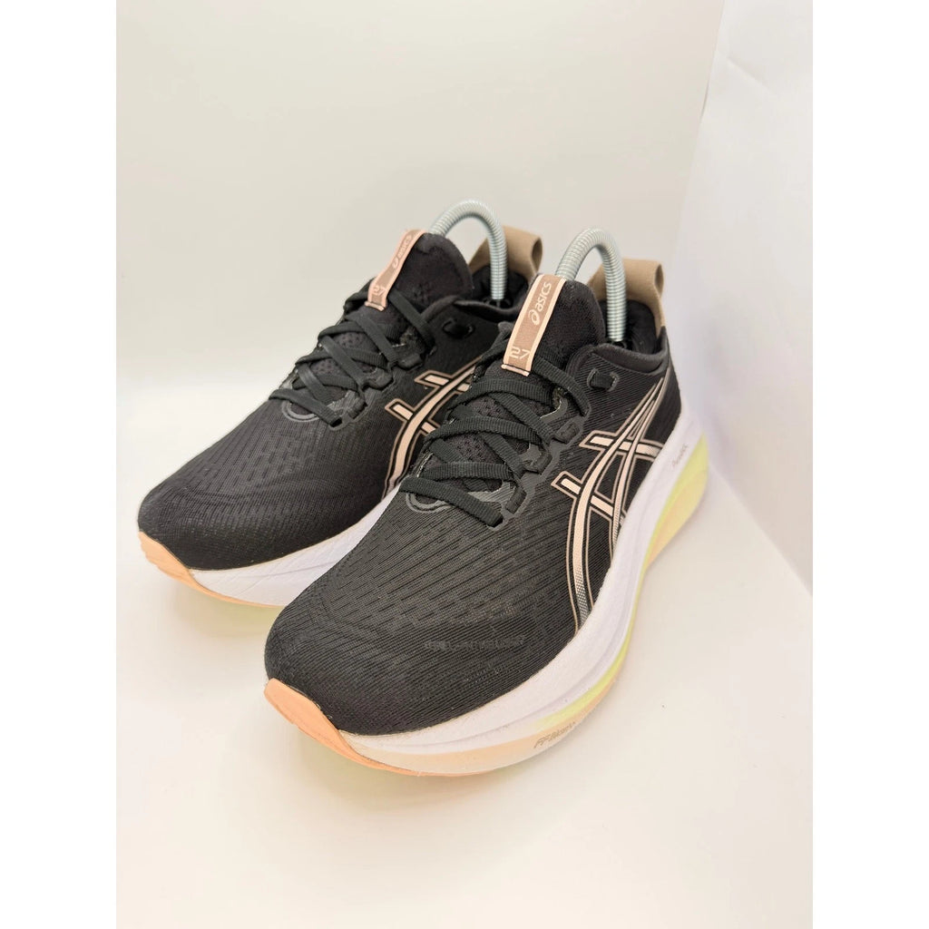 ASICS Gel Nimbus 27 Women’s UK 6 Running Shoes Gym Trainers Black — photo 1