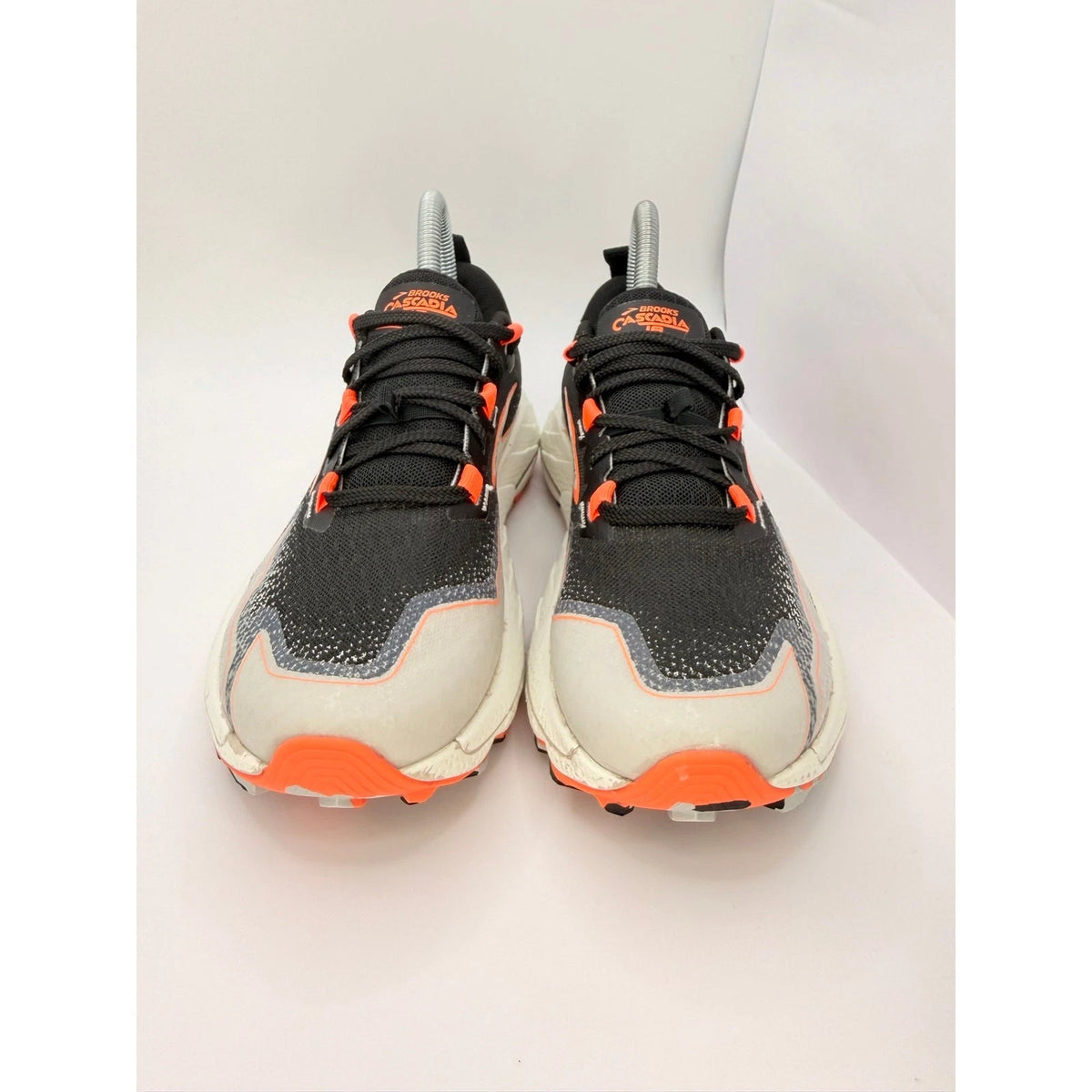 Brooks Cascadia 18 Womens Trail Running Shoes Black Blue Wash Flame UK 5.5 — photo 2
