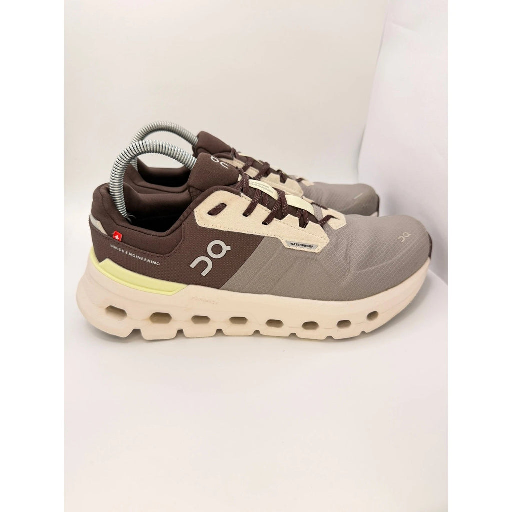 On Cloudrunner 2 Waterproof Womens UK 6.5 Running Shoes CloudTec WP Grey Brown — photo 9
