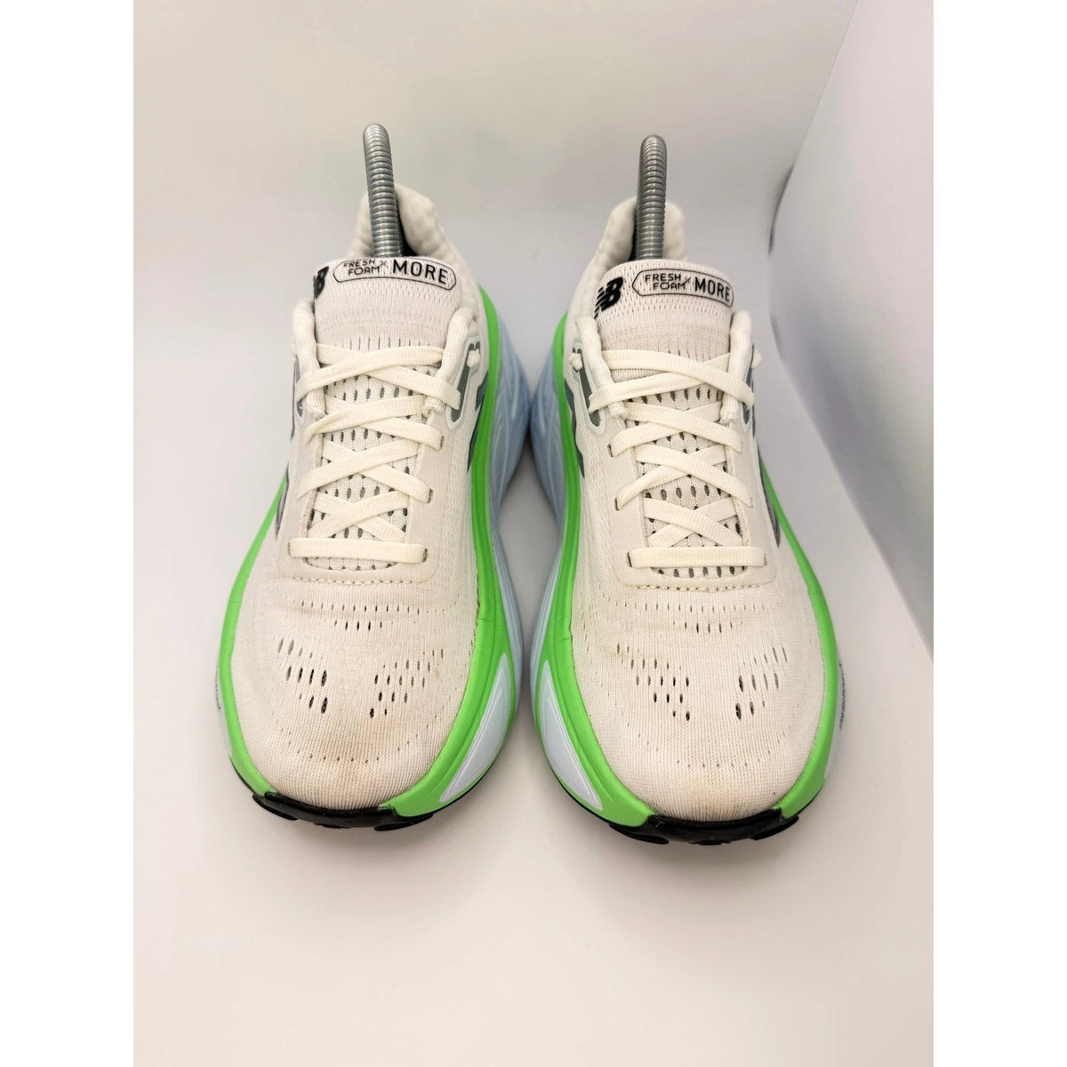 New Balance Fresh Foam X More v5 Womens UK 4 White Max Cushion Running Shoes — photo 3