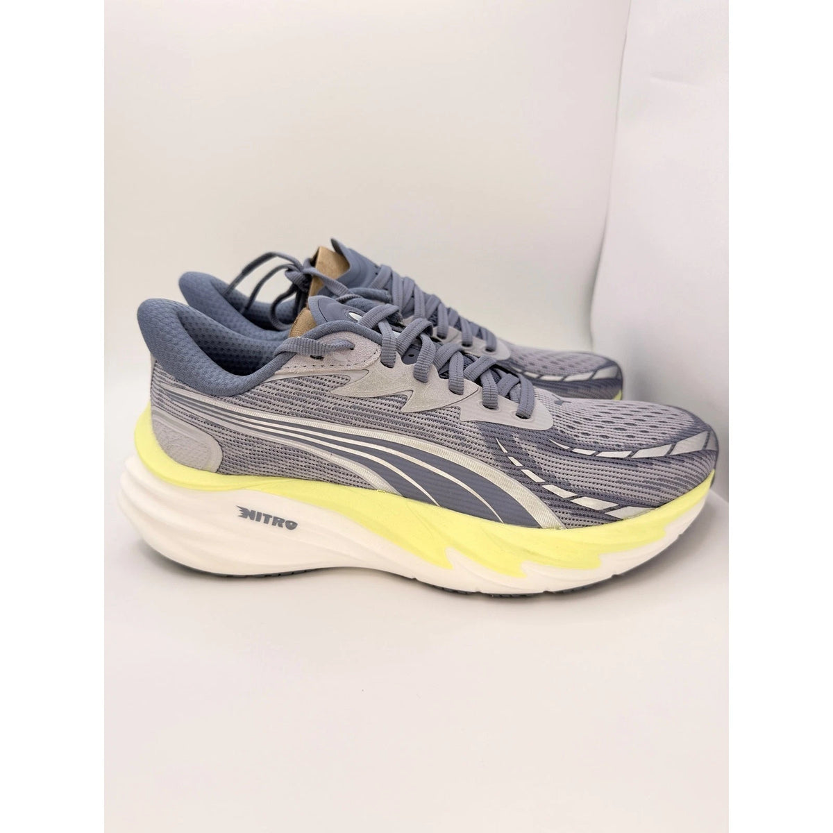 Puma Velocity NITRO 4 Women’s Running Shoes UK 5 Grey Lime NWT Gym Trainers — photo 7