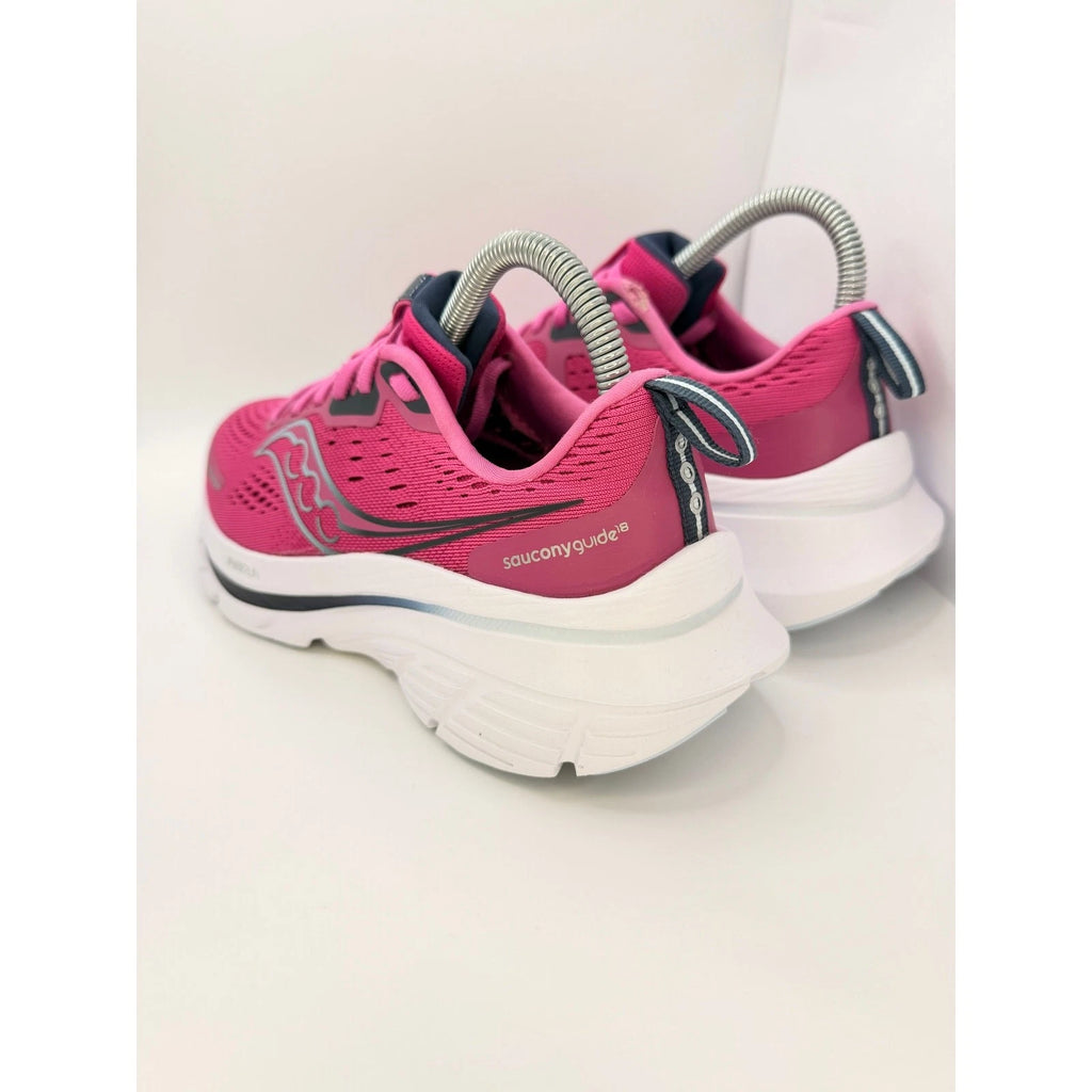 Saucony Guide 18 Womens UK 6 Fuchsia Stability Running Shoes Trainers — photo 10