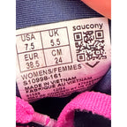 Saucony Guide 18 Womens Stability Running Shoes UK 5.5 Pink Trainers — photo 14