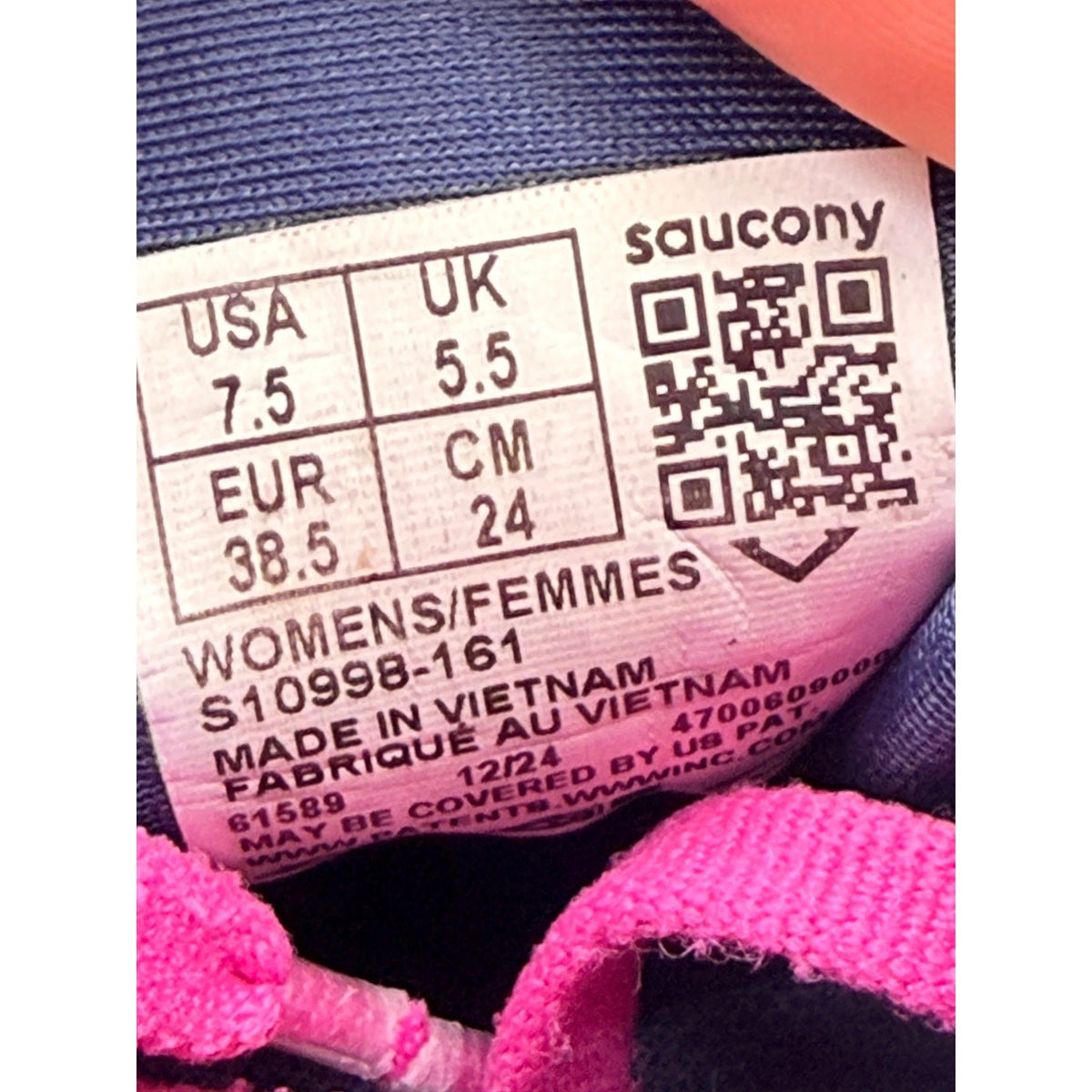 Saucony Guide 18 Womens Stability Running Shoes UK 5.5 Pink Trainers — photo 14