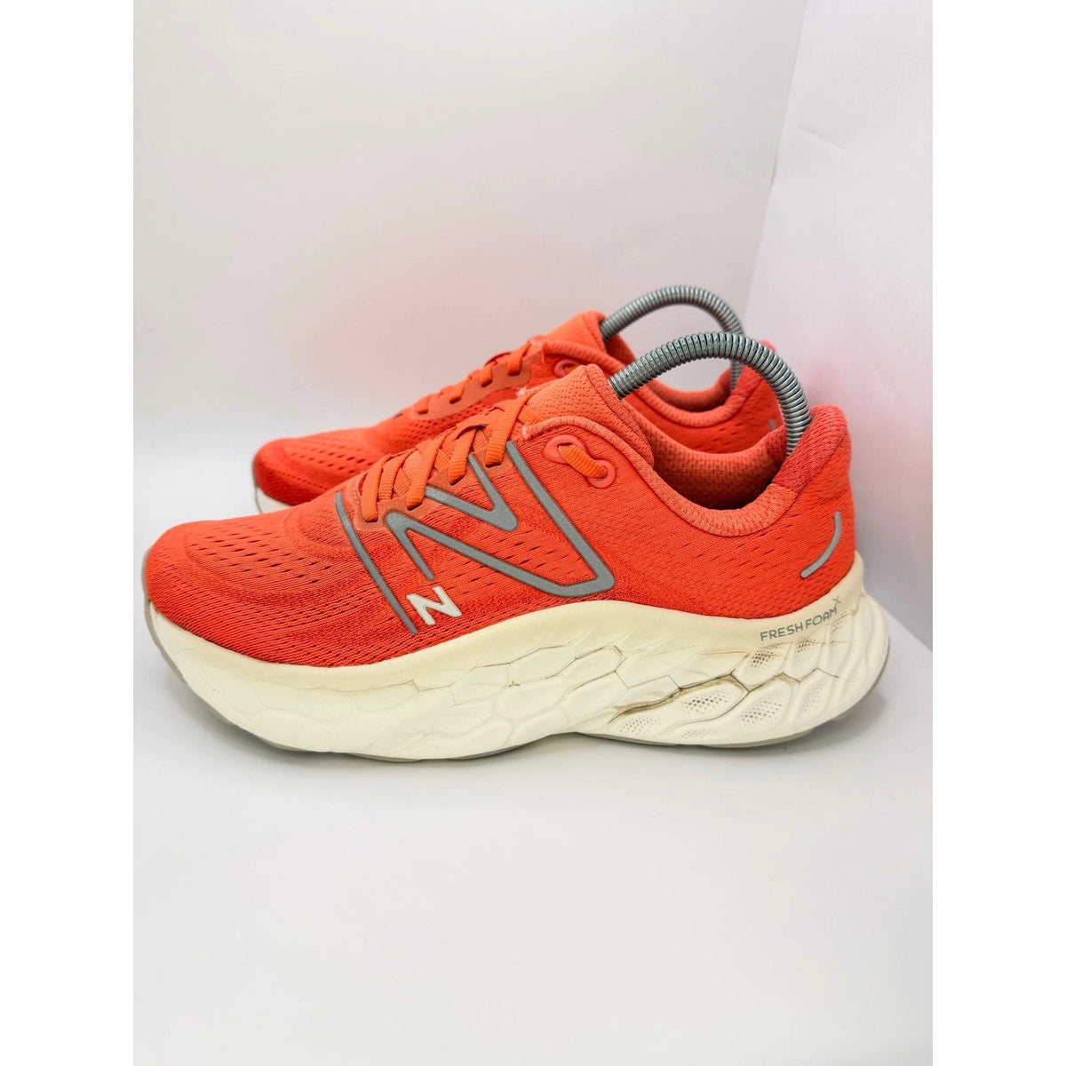 New Balance Fresh Foam X More v4 Women’s UK 7 Running Shoes Orange Cushioned — photo 9