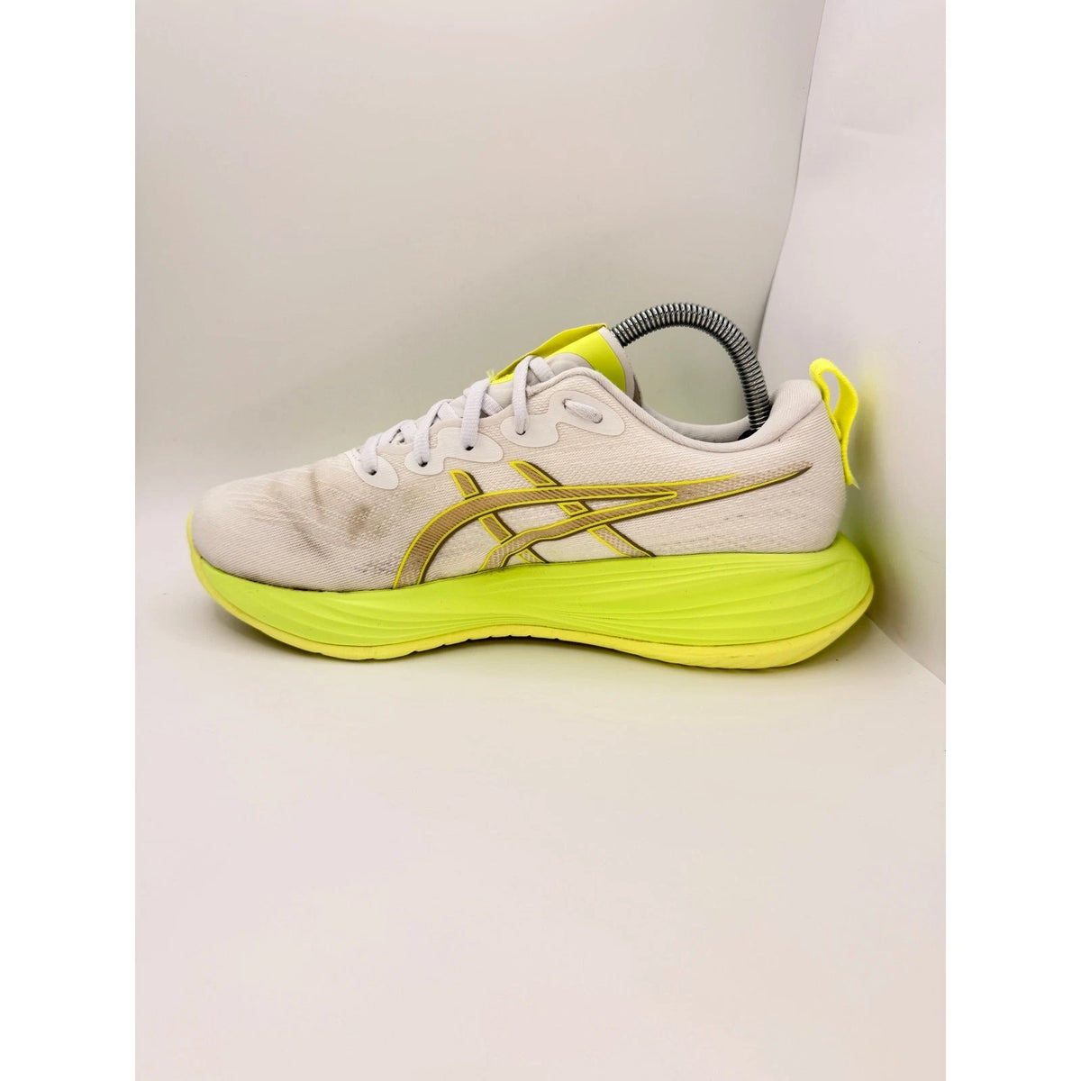 ASICS GEL-CUMULUS 27 Womens Running Trainers UK 7.5 White Lime — photo 15
