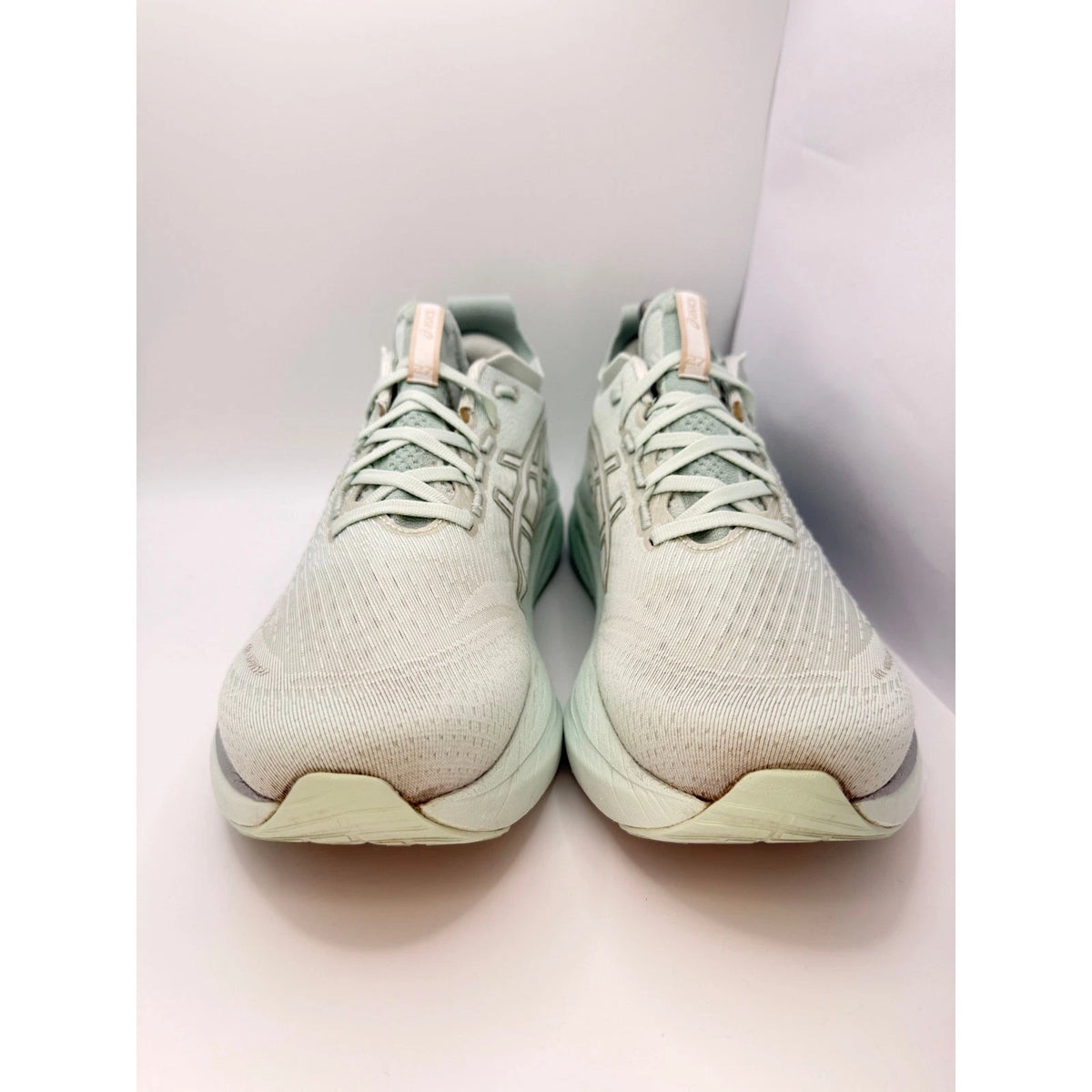 ASICS Gel-Nimbus 27 Mens Running Shoes Trainers Mint Green UK 9.5 EU 44.5 — photo 2