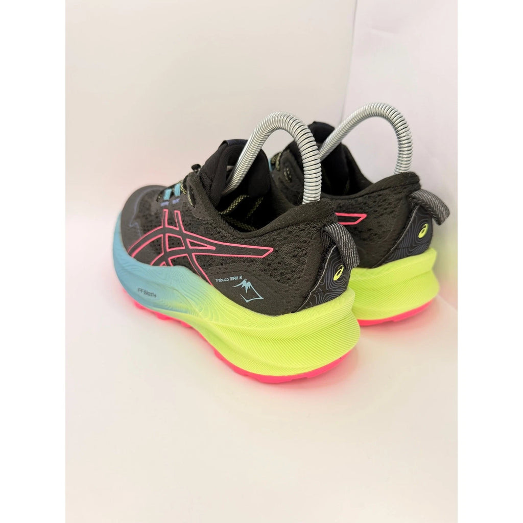 ASICS Trabuco Max 2 Womens UK 5 Black Pink Trail Running Shoes — photo 8