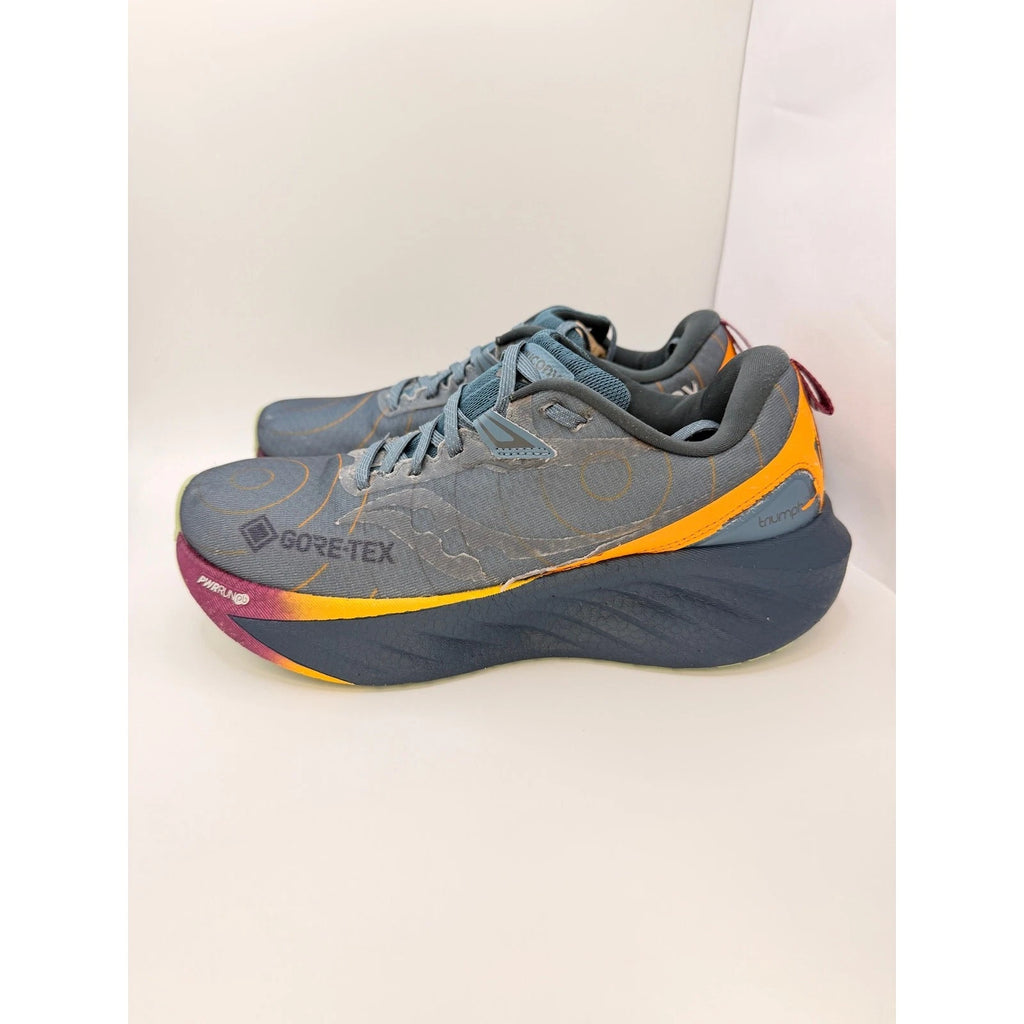 Saucony Triumph 22 GTX Womens Running Shoes UK 6 Gore-Tex Trainers Navy — photo 9