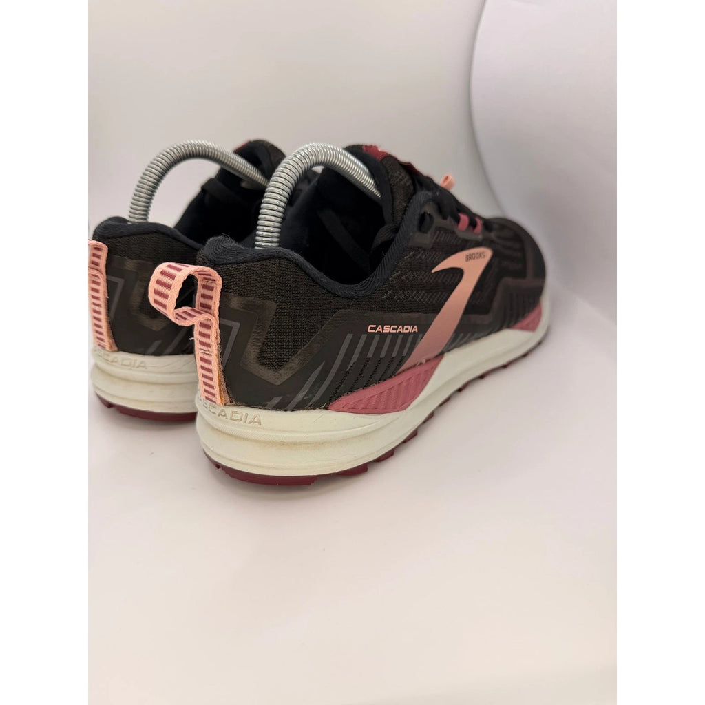 Brooks Cascadia 15 Men’s UK 9 Trail Running Shoes Black Pink — photo 14