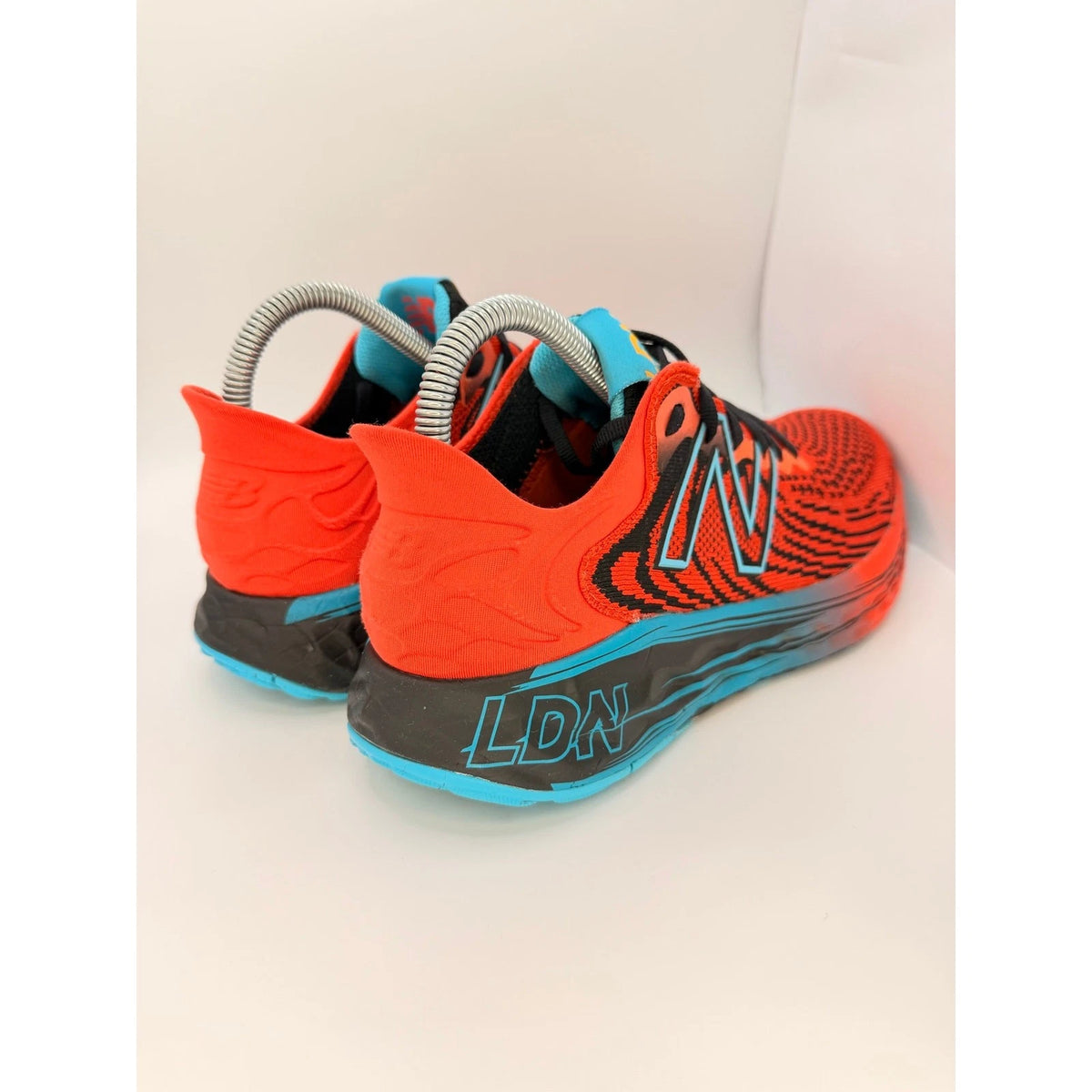 New Balance LDN Fresh Foam Womens UK 6.5 Orange Blue Running Shoes — photo 6