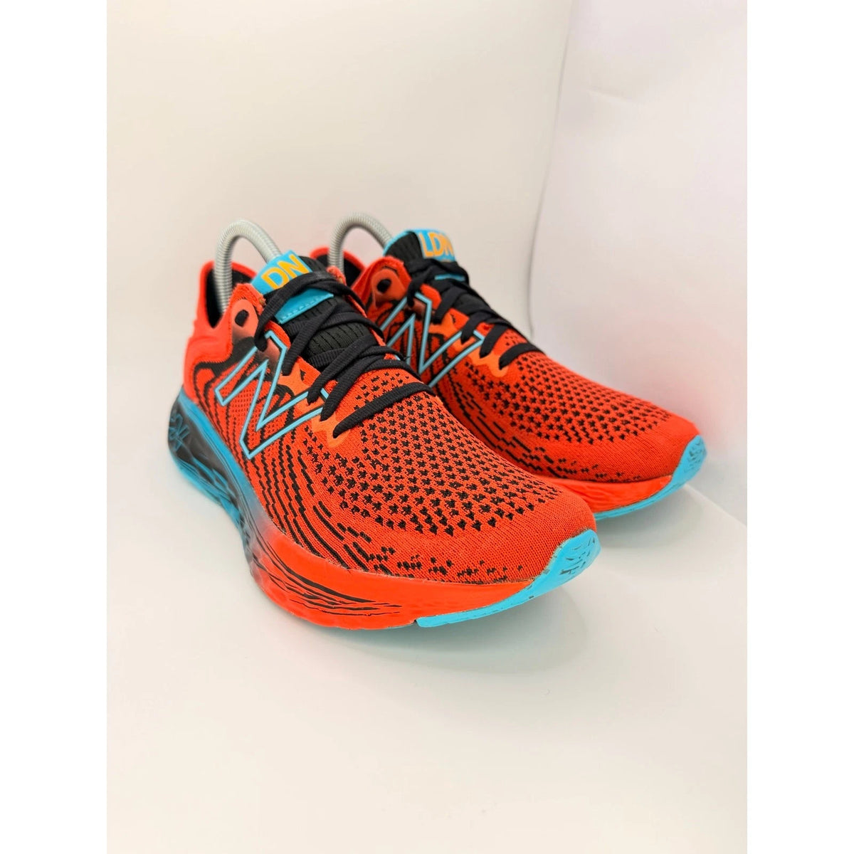 New Balance LDN Fresh Foam Womens UK 6.5 Orange Blue Running Shoes — photo 4