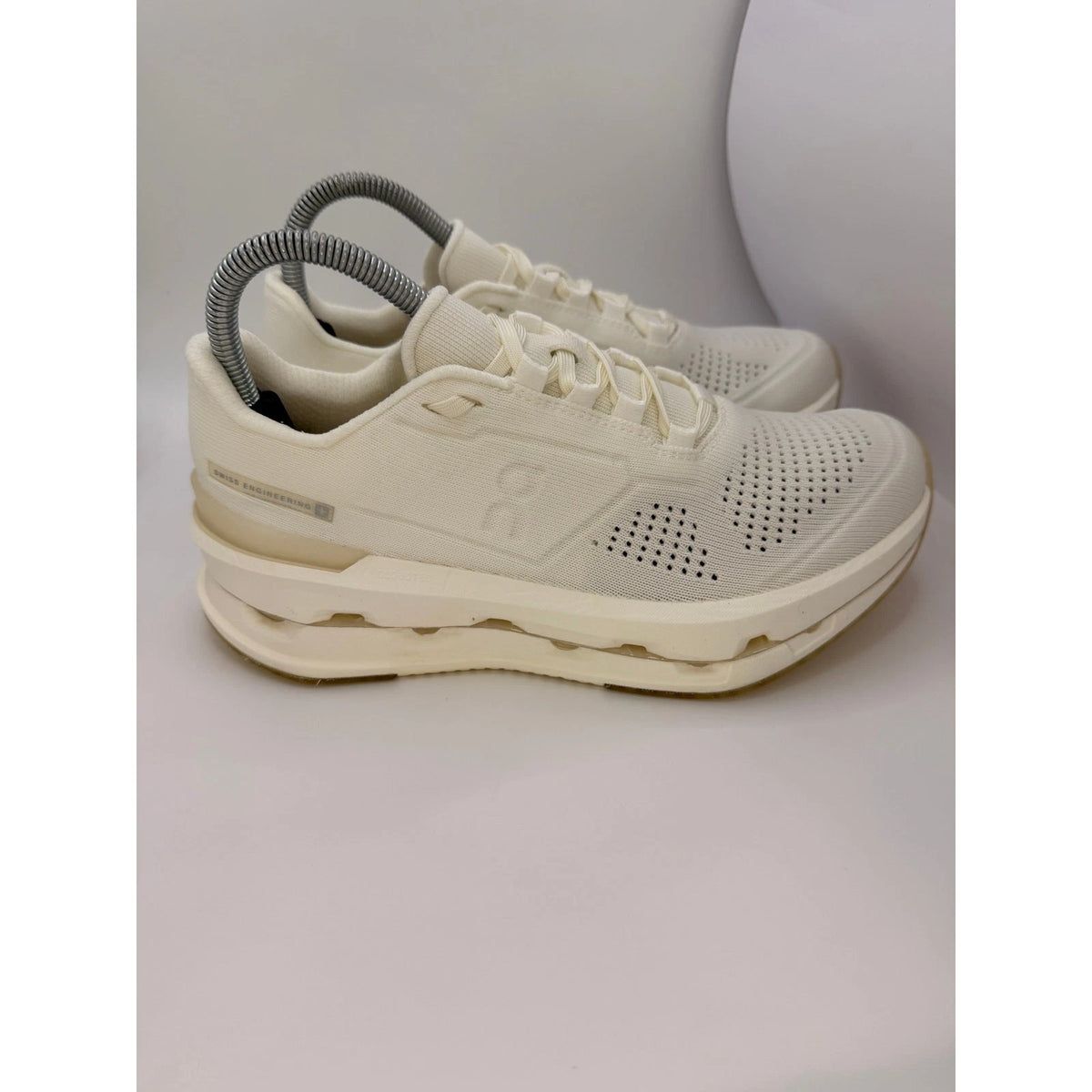 On Running Cloudrise Cyclon Womens UK 5.5 Cream Performance Running Shoes — photo 4
