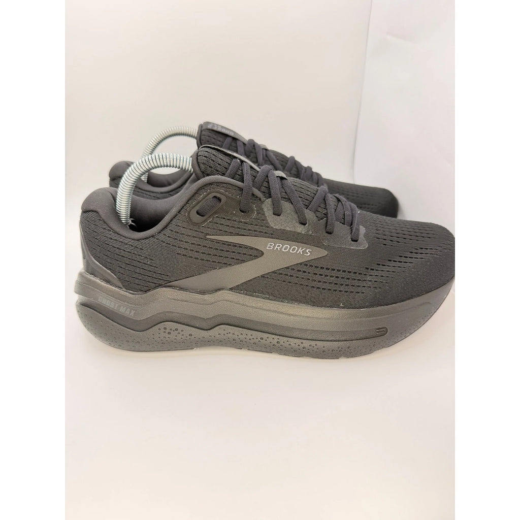 Brooks Ghost Max 2 womens UK 8 Running Shoes Gym Trainers Triple Black Wide Fit — photo 5