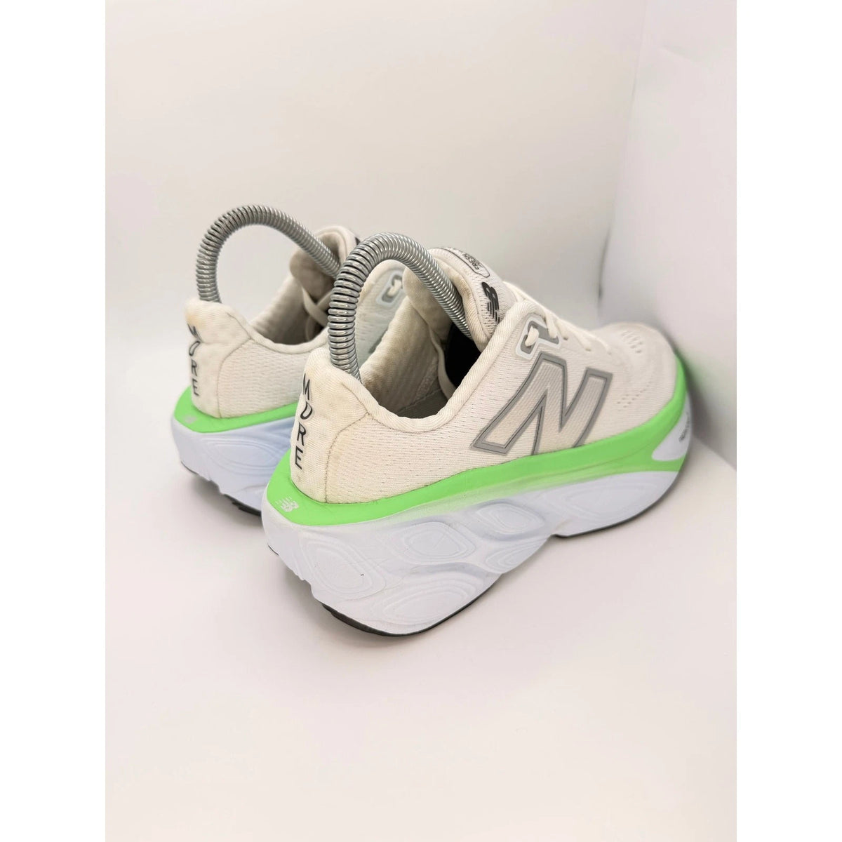 New Balance Fresh Foam X More v5 Womens UK 4 White Max Cushion Running Shoes — photo 6