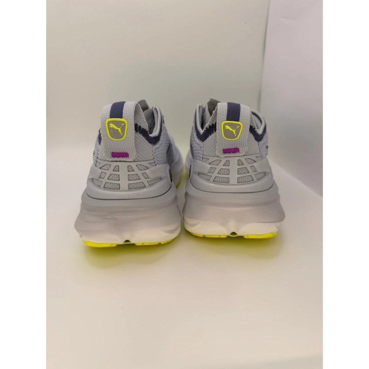 Puma ForeverRun Nitro 2 Womens UK 4.5 Running Shoes Grey Yellow New In Box — photo 7