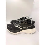 Saucony Hurricane 24 Mens 8UK Stability Running Shoes Black & White Gym Trainers — photo 11