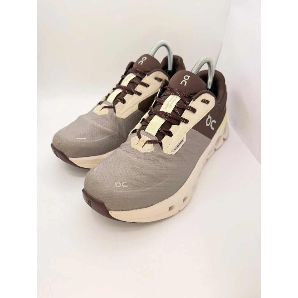 On Cloudrunner 2 Waterproof Womens UK 6.5 Running Shoes CloudTec WP Grey Brown — photo 1