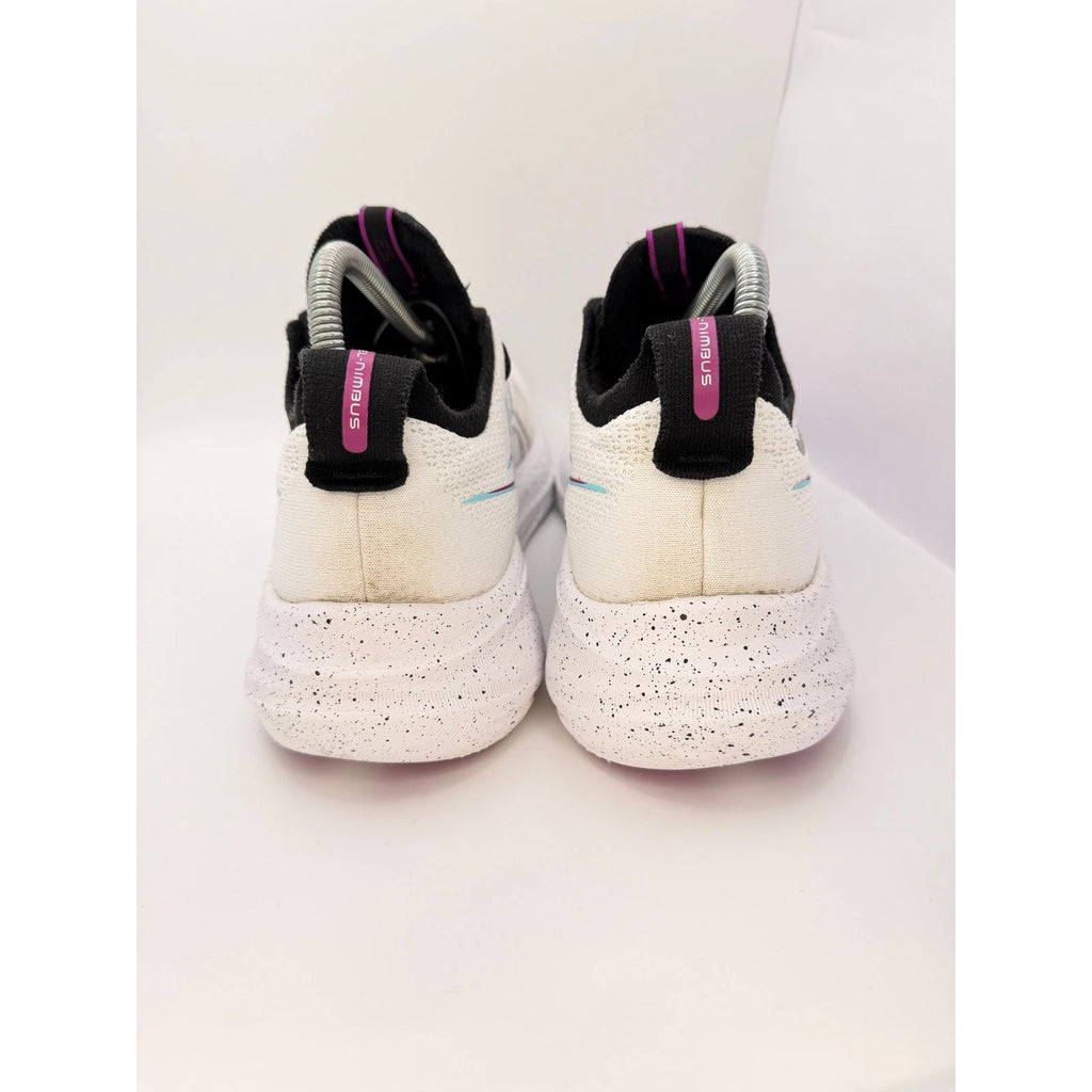ASICS Gel Nimbus 26 Womens UK 7 Running Shoes White & Black Gym Trainers — photo 8